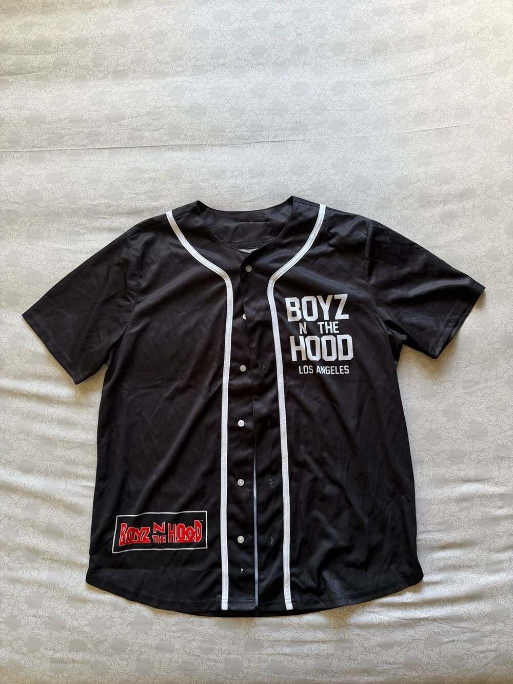 Boyz N The Hood Jersey - Black - Size L
